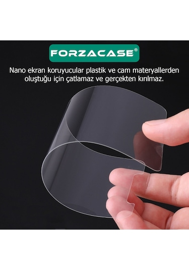 Forzacase Samsung Galaxy Tab S10 Fe 10.9 İnç Sm-x520 İle Uyumlu Nano Esnek Ekran Koruyucu Film Fc020
