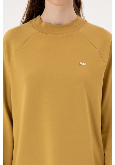 U.s. Polo Assn. Kadın Petrol Sweatshirt 50313610-vr151 Oıl