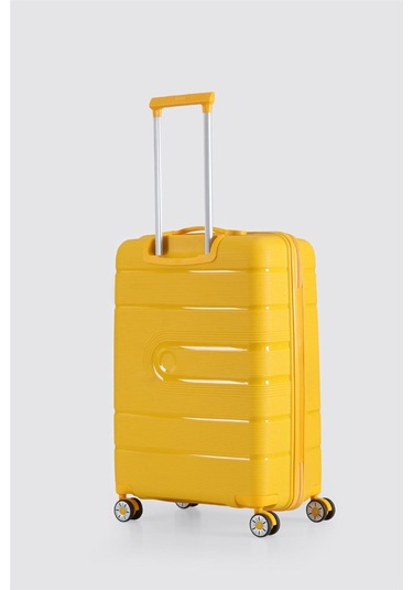 Ççs 5247 Polipropilen Orta Boy Valiz Sari