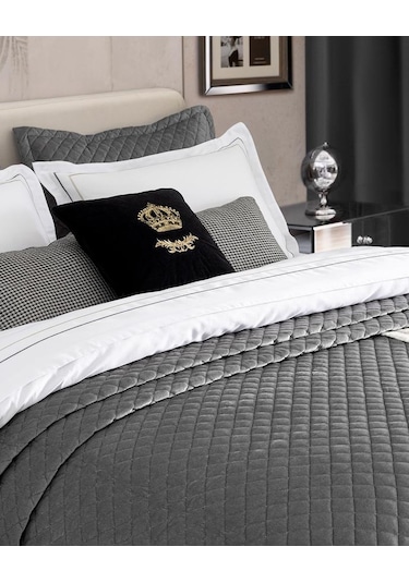 Madame Coco Belfort 11 Parça Royal Set Gri