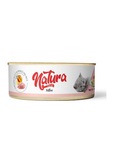 Natura Kitten Tavuklu ve Mango Yavru Kedi Maması 70 G