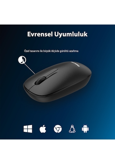 Philips SPK7318 Kablosuz 1600 DPI 3 Tuşlu Optik Mouse