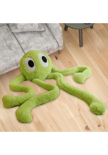 Suntek Magideal Yumuşak Uzun Bacaklar Ahtapot Bebek Dolması Yeşil-1m