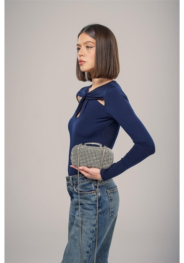 Ççs Kadın 17767 Omuz Askılı El Çantası GÜMÜŞ