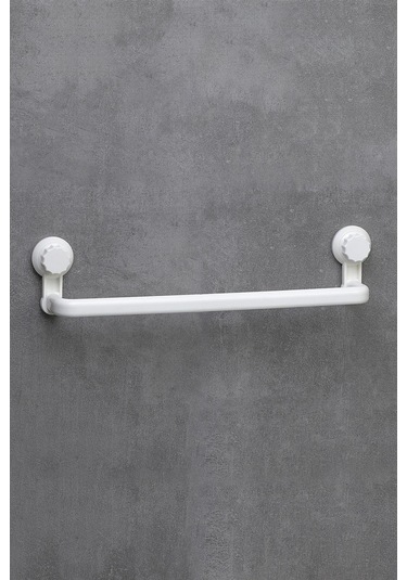 Okyanus Home Grande Beyaz Uzun Havluluk 3 Fonksiyonlu - ister vakumla, ister yapıştır, ister vidala Çok Renkli