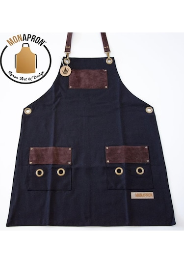 Barista Ahşap Seramik Kuaför Mufak Monapron Ronsard Önlük (267786108)