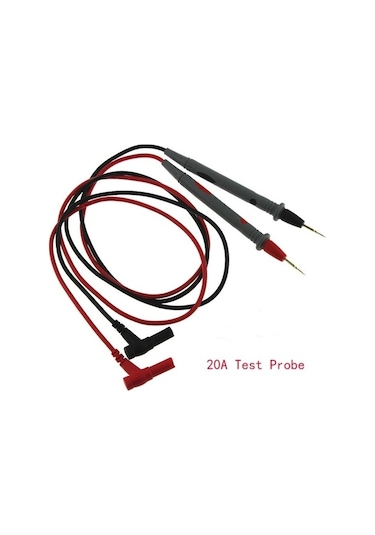 Agoodshop 20a Test Probu-evrensel 1000 V 20a Prob Testi, Dijital Multimetre Iğne Ucu Metre Için Pin T