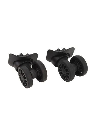 Geeroyoo Abs Kauçuk Vagonluk Tekerlekleri - Yedek Çekçek Valiz Tekerlekleri, Sessiz, Dayanıklı, Kolay Kurulum 2 Adet