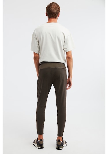Somber Erkek Haki Düz Renk Pantolon