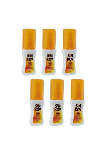 Sinkov Sivrisinek Kovucu Sprey Losyon 6 x 100 ML