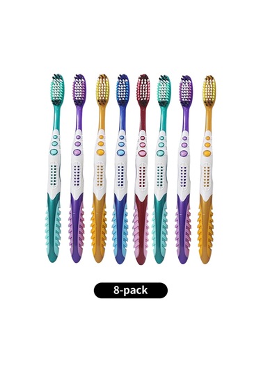 Yuqing 8pcs-yetişkin Ev Kullanımına Yönelik Diş Lekelerini Ve