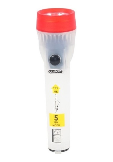 Campout Led El Feneri + Flaşör Ng 182 Siyah
