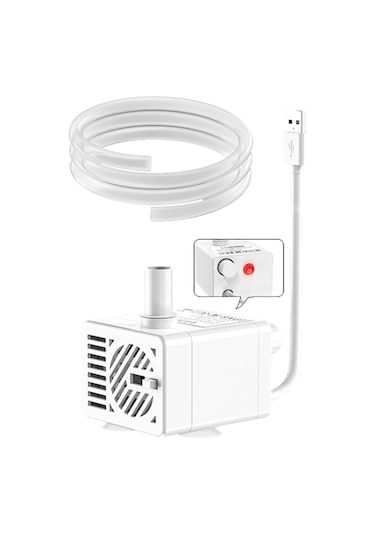 Yenilikçi Grubu Usb Pet Su Dağıtıcı Pompası 5v Sessiz Mikro Fırçasız Dc Su Pompası, Boyut:su Gücü Yok+2m Boru