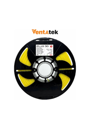Elas 3d Sarı Pla Pro Filament - 1.75mm - 1 Kg
