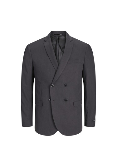 Jack&jones Yazlık Slim Fit Koyu Gri-melanj Erkek Ceket 12215745 001