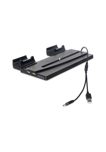 Ps5 İçin Led Işıklı Çok Fonksiyonlu Şarj Standı