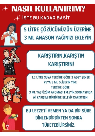 Sek Aroma Özel Saf Kristalize Anason Yağı 100 ML