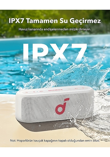 Anker Soundcore Select 2s Taşınabilir Bluetooth Hoparlör Beyaz