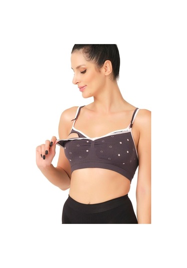 Antrasit Mı Emay 5310 Emzirme Sütyen