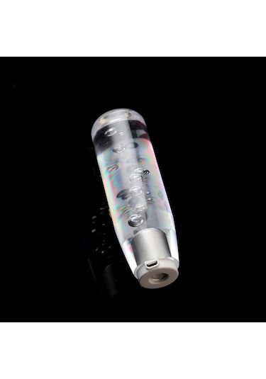 Led Işık Rgb Vites Topuzu Çubuk Kristal Şeffaf Kabarcık-15cm K16231-4 Diğer