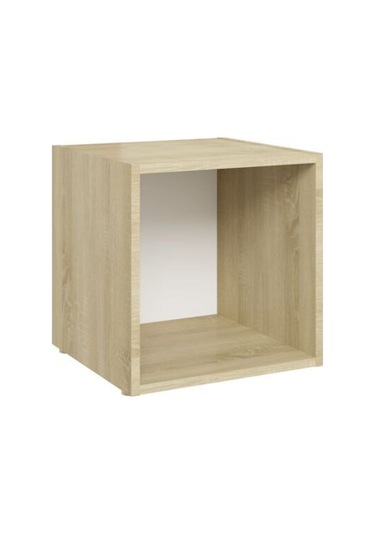 Tdesıgno Avcı Kitaplıklı Televizyon Sehpası - Ünitesi -kitaplık-beyaz 180 Cm 8 Raflı Meşe - Beyaz