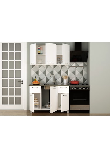 Panovit 120 Cm Evyeli Mini Mutfak Beyaz