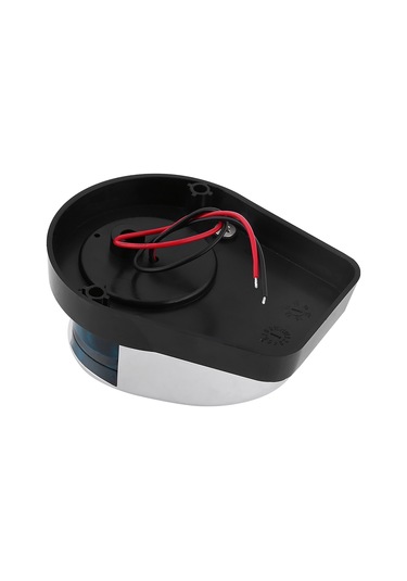 Shineyee Tek Parça Led Gemi Navigasyon Lambası, Çinko Alaşımlı, Su Geçirmez, Kırmızı+yeşil Işık, 2 Mil Görünürlük, Kolay Kurulum