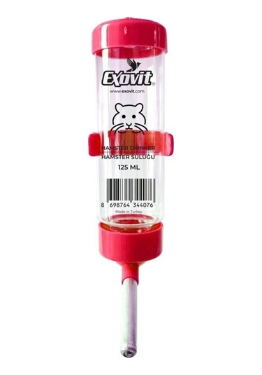 Kemirgen Ginepig Hamster Tavşan Suluğu 125 Ml 1 Adet Karma Renkler