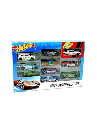 Hot Wheels 10'lu Araba   Seti.