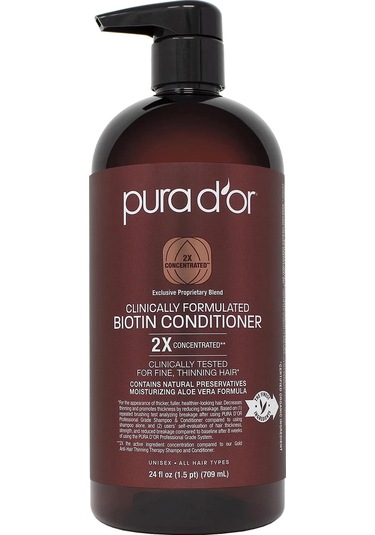 Pura D Or Biotin İnce Telli Saçlar İçin Saç Kremi 709ml
