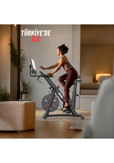 Robx S20 Smart Spin Bike 22 Inç Fhd Ekranlı Kondisyon Bisikleti