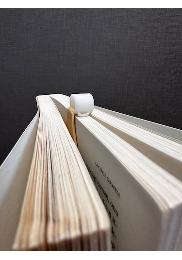 Latte Kitap Ayracı Kitap Ayracı - Kitap - Kahve - Modern