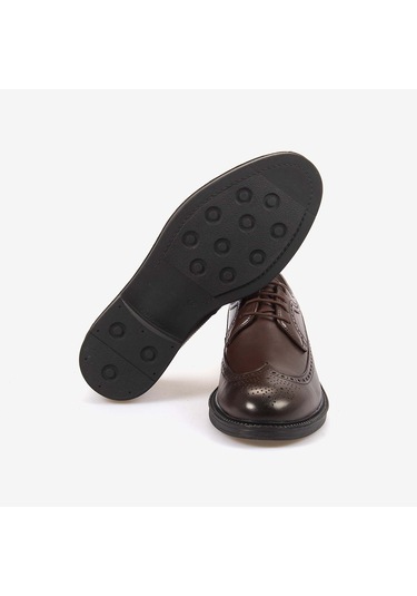 Kemal Tanca Hakiki Deri Erkek Günlük Ayakkabı 2802 Kahve