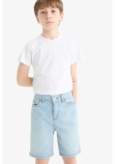 DeFacto Erkek Çocuk Jean Şort D7899A825SMNM39