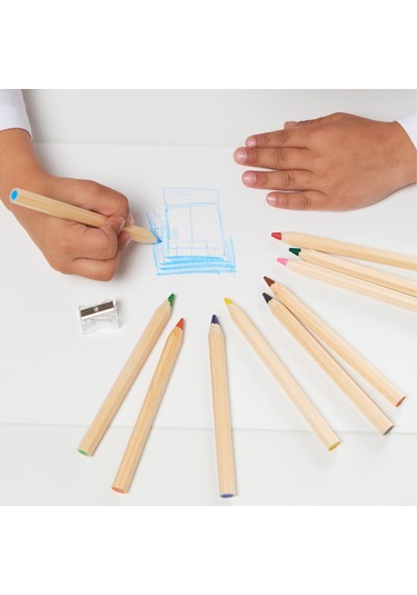 Ikea Mala Kuru Boya Kalem Seti 10 Renk