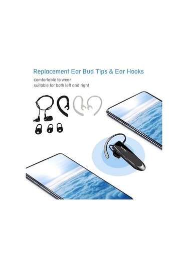 Fortunelane Yeni Bee Tekli Kablosuz Bluetooth Kulaklık - Paslanmaz Mikrofonlu 24 Saat Çalma Süresi, Şık Renk, Uyumlu Boyut, Herke