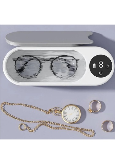 Jialan Taşınabilir Küçük Ultrasonik Temizleyici Gözlük Takı