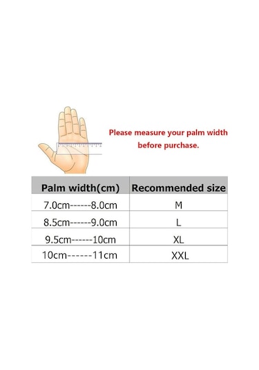 Motosiklet Eldivenleri Koruyucu Arazi Eldivenleri Siyah 2xl