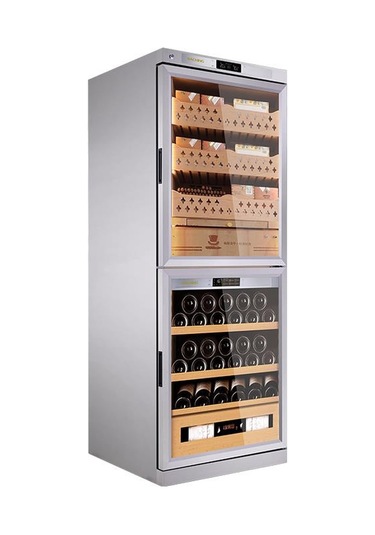 Raching Elektronik Puro & Şarap Dolabı Silver Fj-cw36b