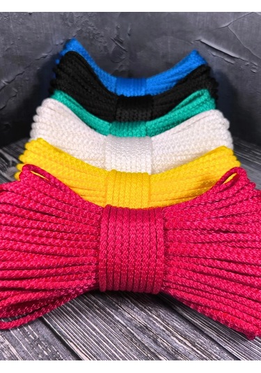 Lamakord 6 Mm 50 M Kırmızı Çamaşır İpi 404161286 Kırmızı