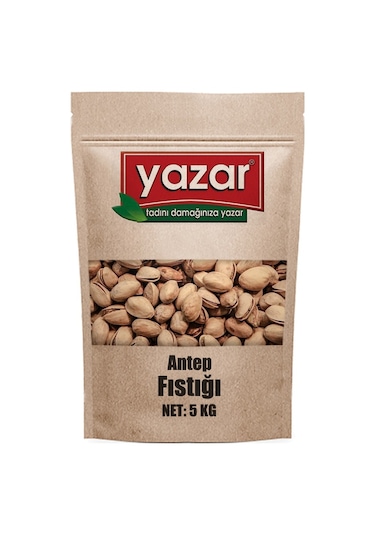Yazar Kuruyemiş Antep Fıstığı 5 KG