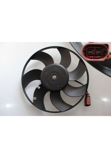 Fan Motoru Sağ Golf V Golf V Jetta Passat Caddy A3 Leon Bm Kablolu