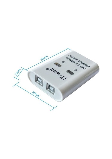Trendooze Portatif 2'li 1 Arada Cihaz Usb Yazıcı Beyaz 60x70x20mm