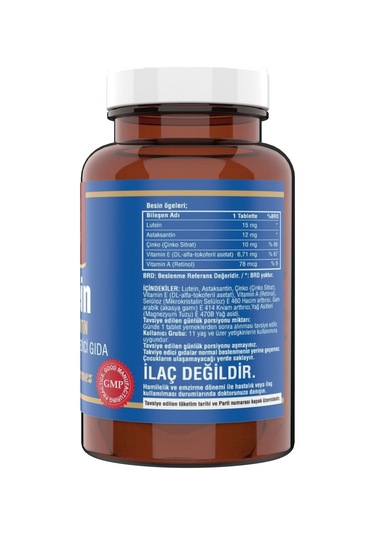 Ncs Lutein 120 Tablet + Ncs Ester Vitamin C 120 Tablet + Ncs Saw Palmetto120 Tablet