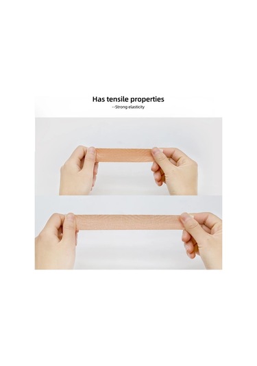 Kinesiyoloji Bandı Yüz V Hattı ve Boyun Gözler Alanı Kaldırma Kır