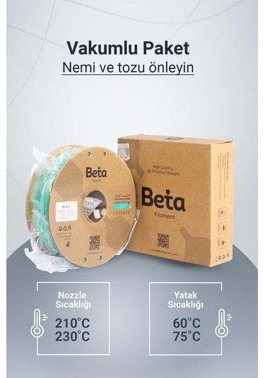 Beta Pla+ Filament Aqua Green