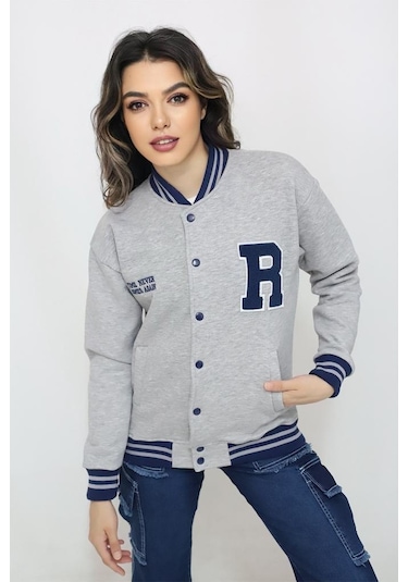 Gala Unisex Oversize Kolej Ceketi 001