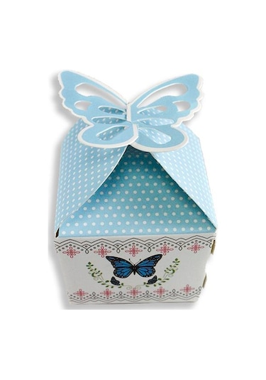 Mutluadim 50 Adet 5X7Cm Kelebek Demonte Karton Kutu