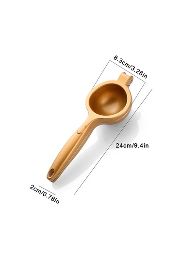 Alüminyum Alaşımlı Ev Meyve Limon Manuel Sıkacağı Narenciye Gold