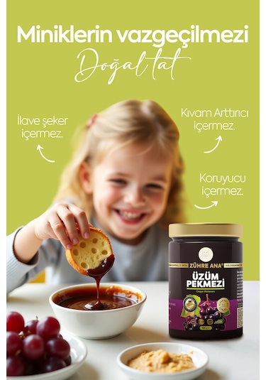 Katkısız Doğal Üzüm Pekmezi 400 Gr